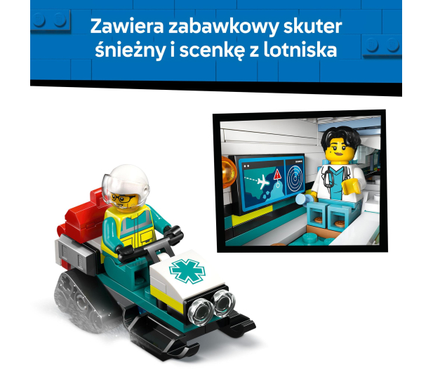 LEGO City 60465 Samolot pogotowia ratunkowego - 1331642 - zdjęcie 7